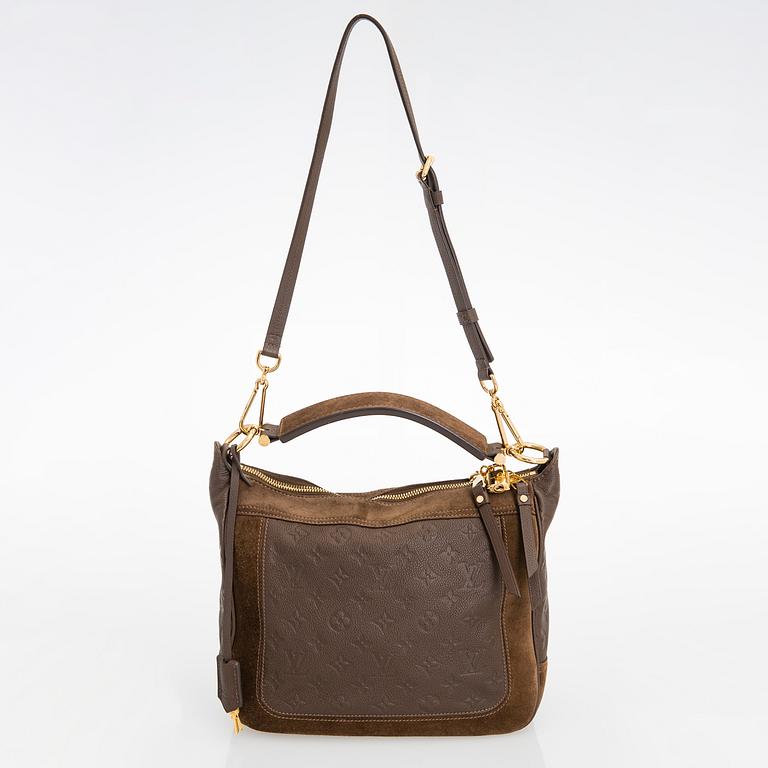 Louis Vuitton, Monogram Empreinte Suede Audacieuse Bag.