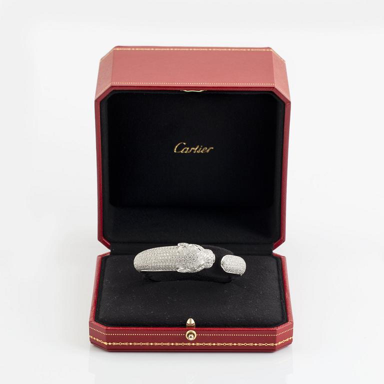 A Cartier Panthère bracelet.