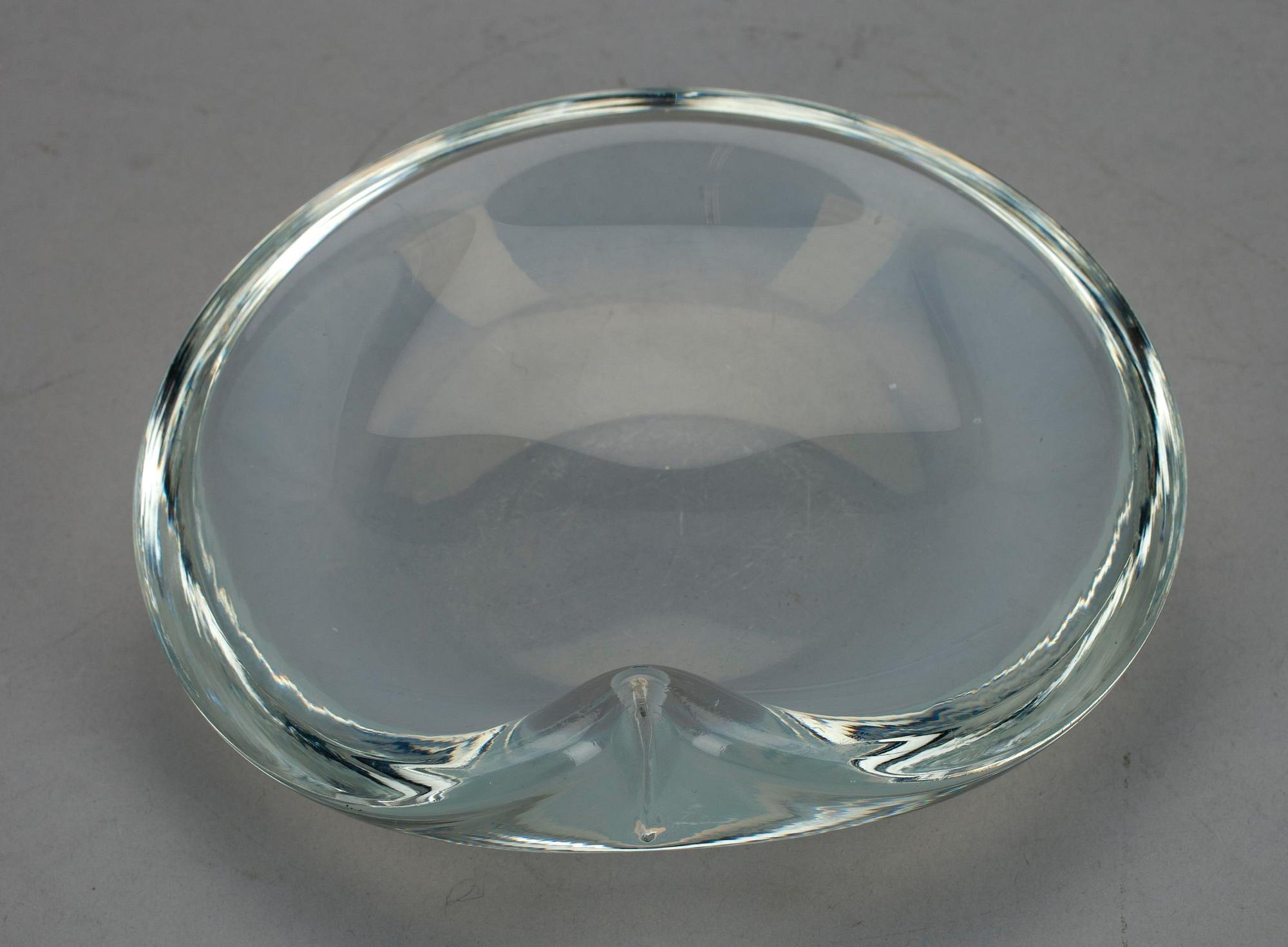 MALJA, lasia, sign. Tapio Wirkkala Iittala, 1900-luvun keskivaihe.