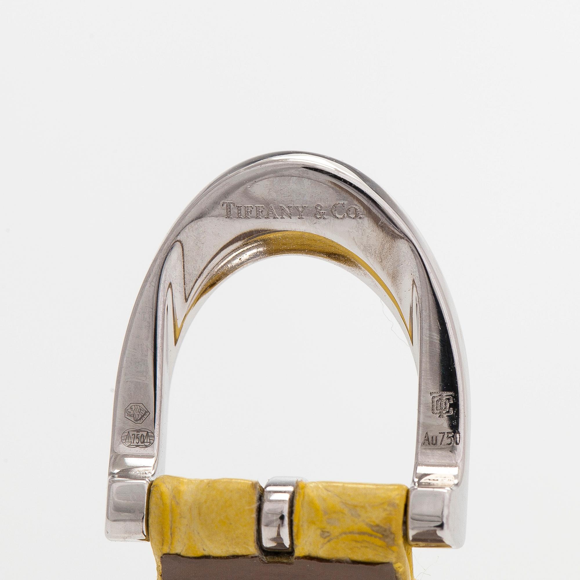 Tiffany & Co, Cocktail, rannekello, 21 x 34 mm.