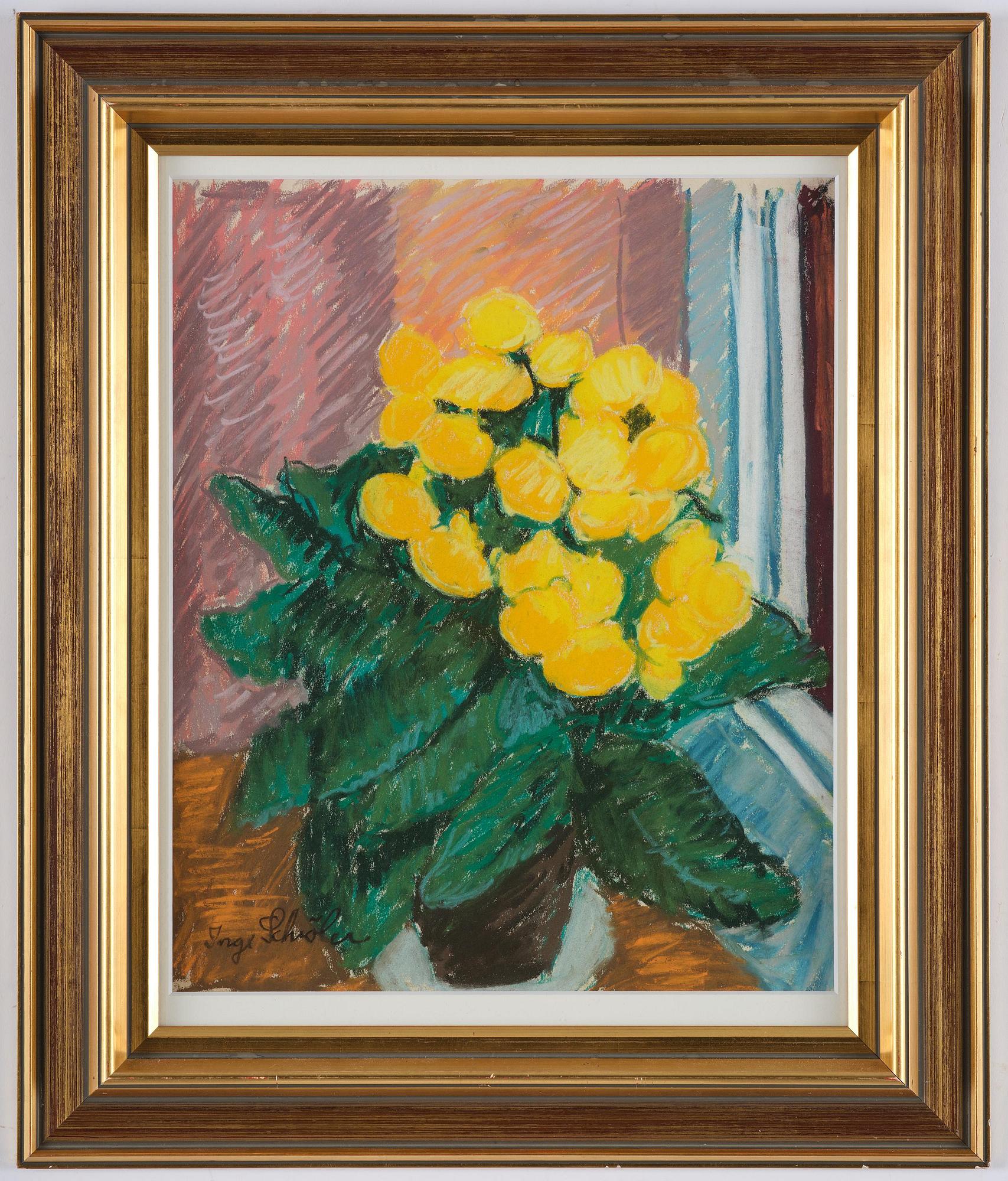 Inge Schiöler, Flower Still Life.