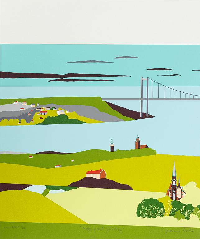 Franco Costa, triptyk, "Magnificent Gothenburg", triptyk.