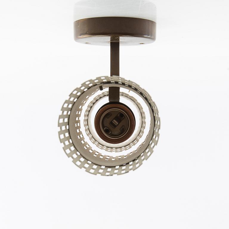 Harald Notini, Wall lamp, model "11262", Böhlmarks, 1940s/1950s.