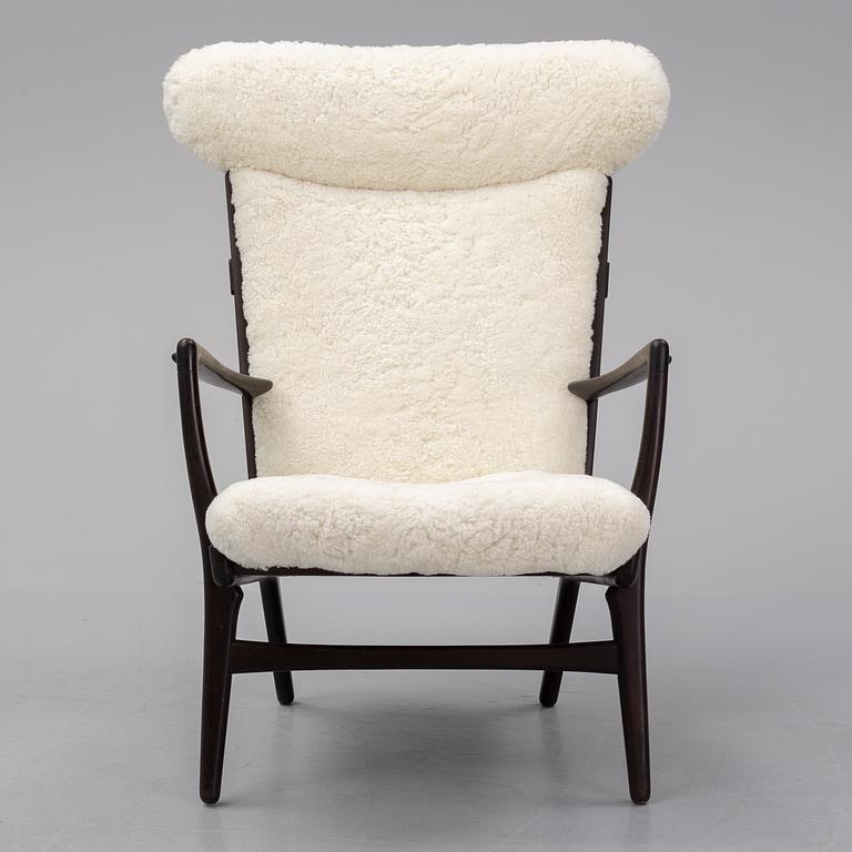 Hans J Wegner, fåtölj, "AP-15", Danmark.