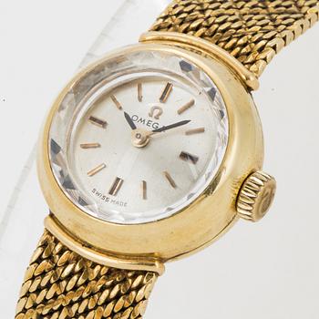OMEGA, armbandsur, 17.5 mm.
