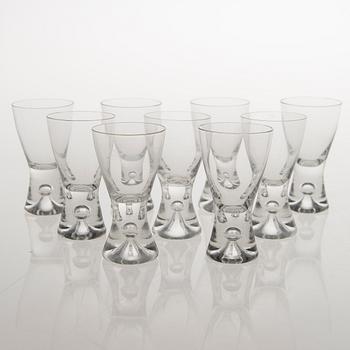 TAPIO WIRKKALA, A 30-piece set of 'Tapio' glasses, Iittala latter half of the 20th Century.