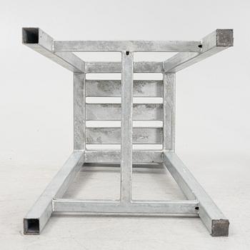 6 galvanized barstools by A2 living.