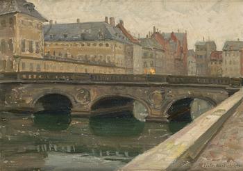 Victor Westerholm, oil on canvas, signed.