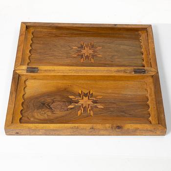 Backgammon/checkers board, Iran, circa 1900.