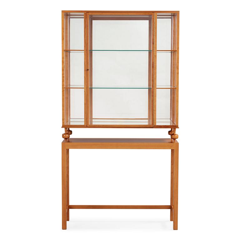 Josef Frank, a cherry showcase cabinet, Svenskt Tenn, model 2077.