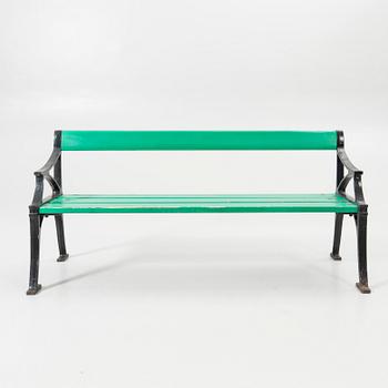 Garden bench, "Tessin", Tierp, Nola Stockholm, 20th century.