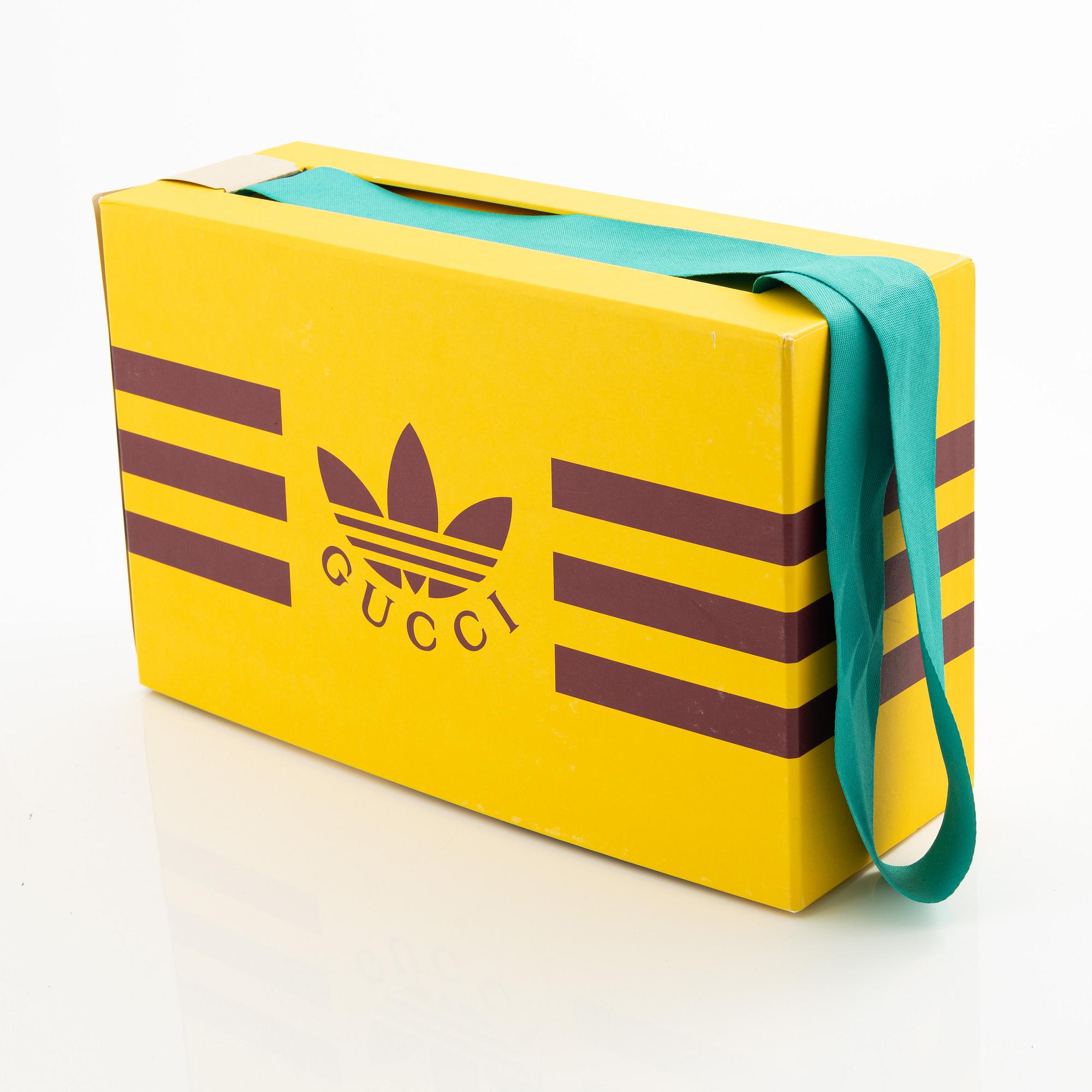 Gucci, /Adidas, sneakers, "Gazelle", storlek US 9 / Fr 41 1/3.