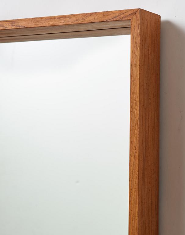 A Swedish 1950's-60's mirror model 7028 from Glas & Trä, Hovmantorp.