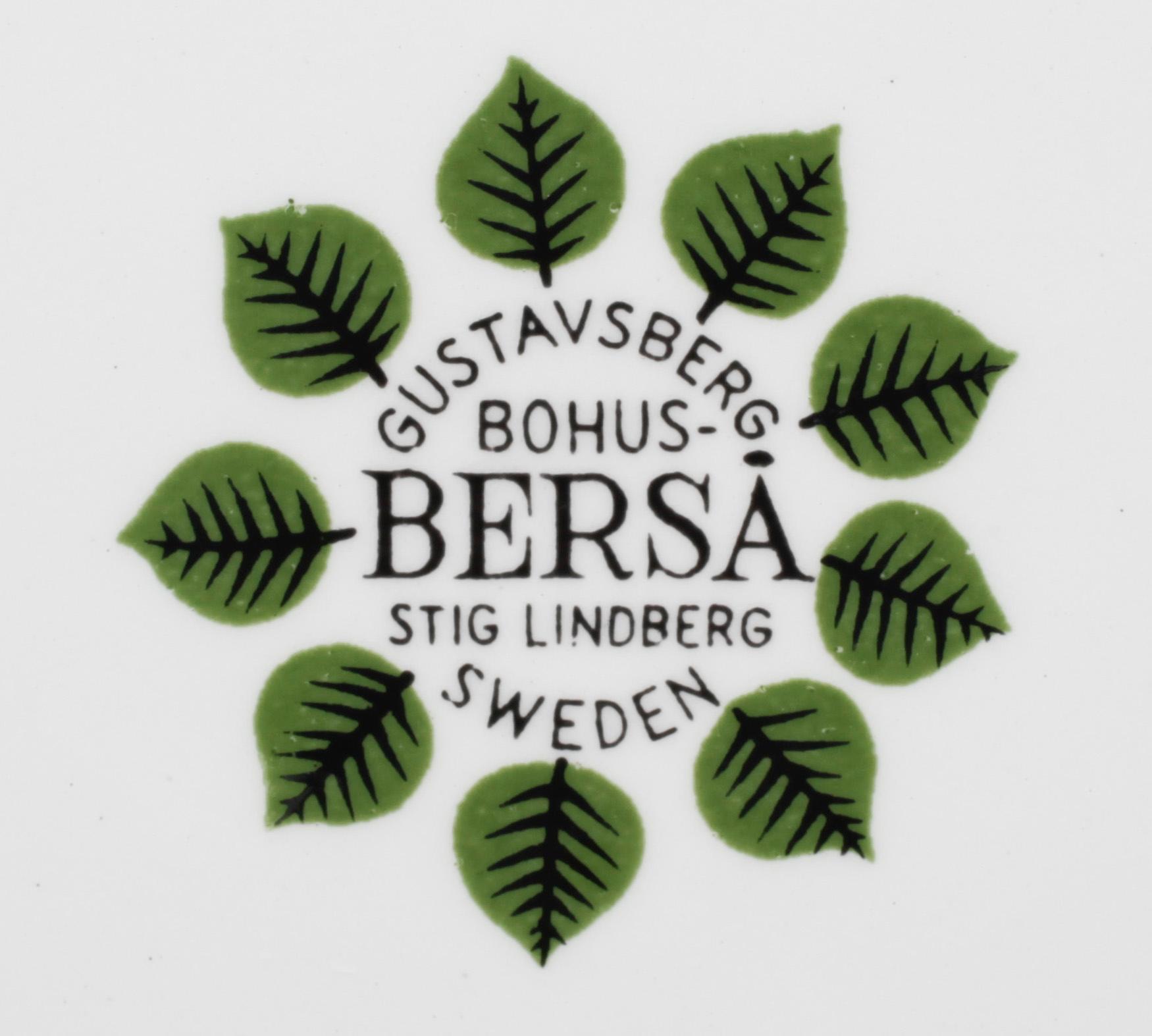 SERVIS, 29 delar, porslin, "Berså, "Berså", Stig Lindberg, Gustavsberg.