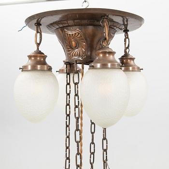 Ceiling lamp, first half of the 20th century.