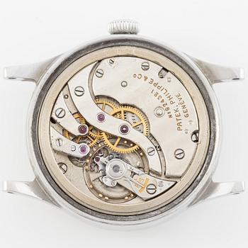 Patek Philippe & Co, "565 Steel", "Sector Dial", ca 1943.