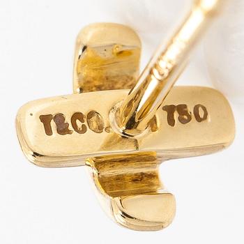 Tiffany & Co, korvakorut, "Cross Stitch", 18K kultaa.