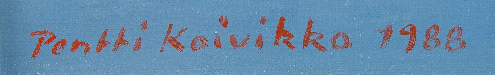 Pentti Koivikko, Vintrig bylandskap.