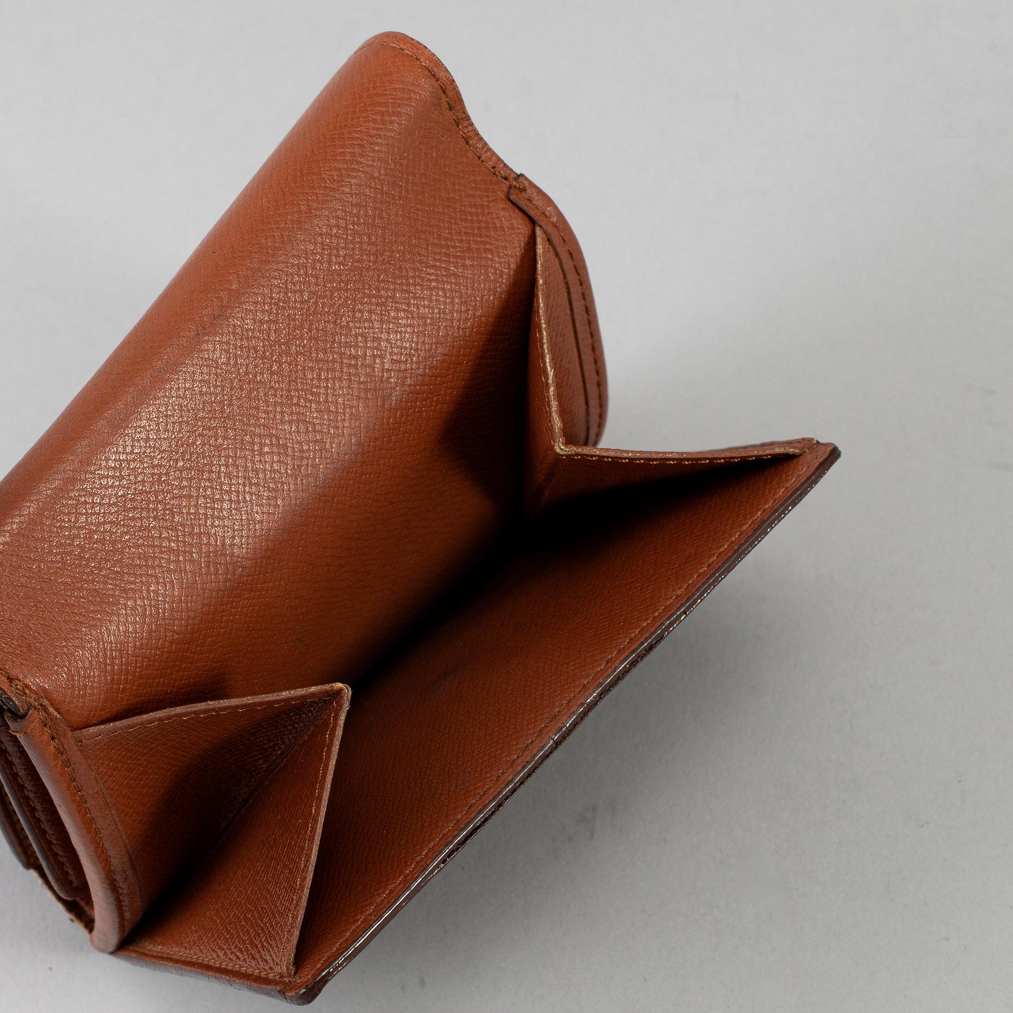 LOUIS VUITTON, monogram canvas wallet.