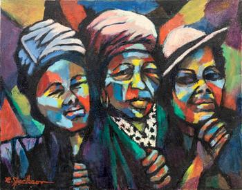 Clifford Jackson, "Soweto sisters".