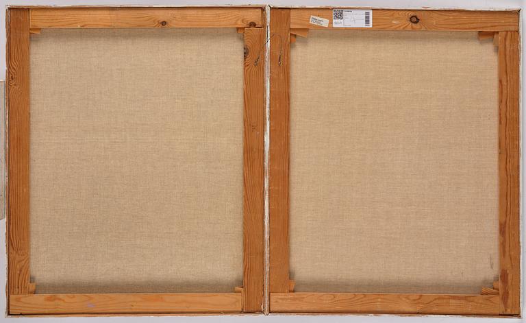 Werner Janson, Untitled, diptych.