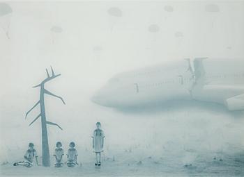 124. Helena Blomqvist, "Plane Crash", 2005.