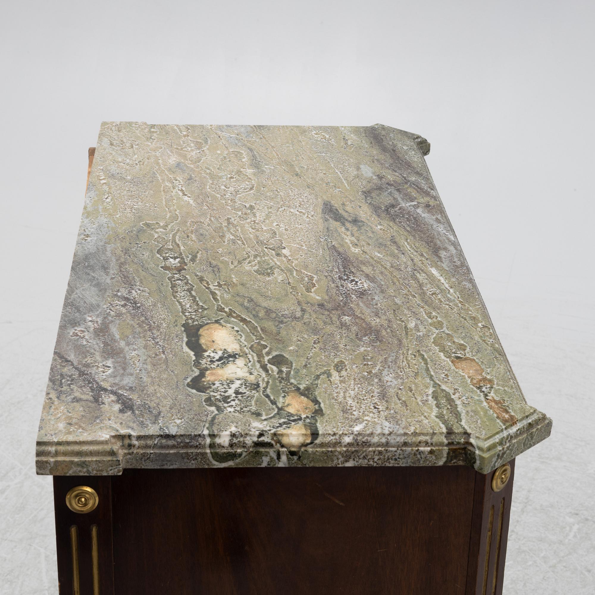 A Gustavian style chest of drawers, first half of the 20th Century.