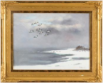 LINDORM LILJEFORS, oil on canvas, signed Lindorm L and dated -70.