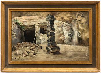 August Hagborg, Ruin.
