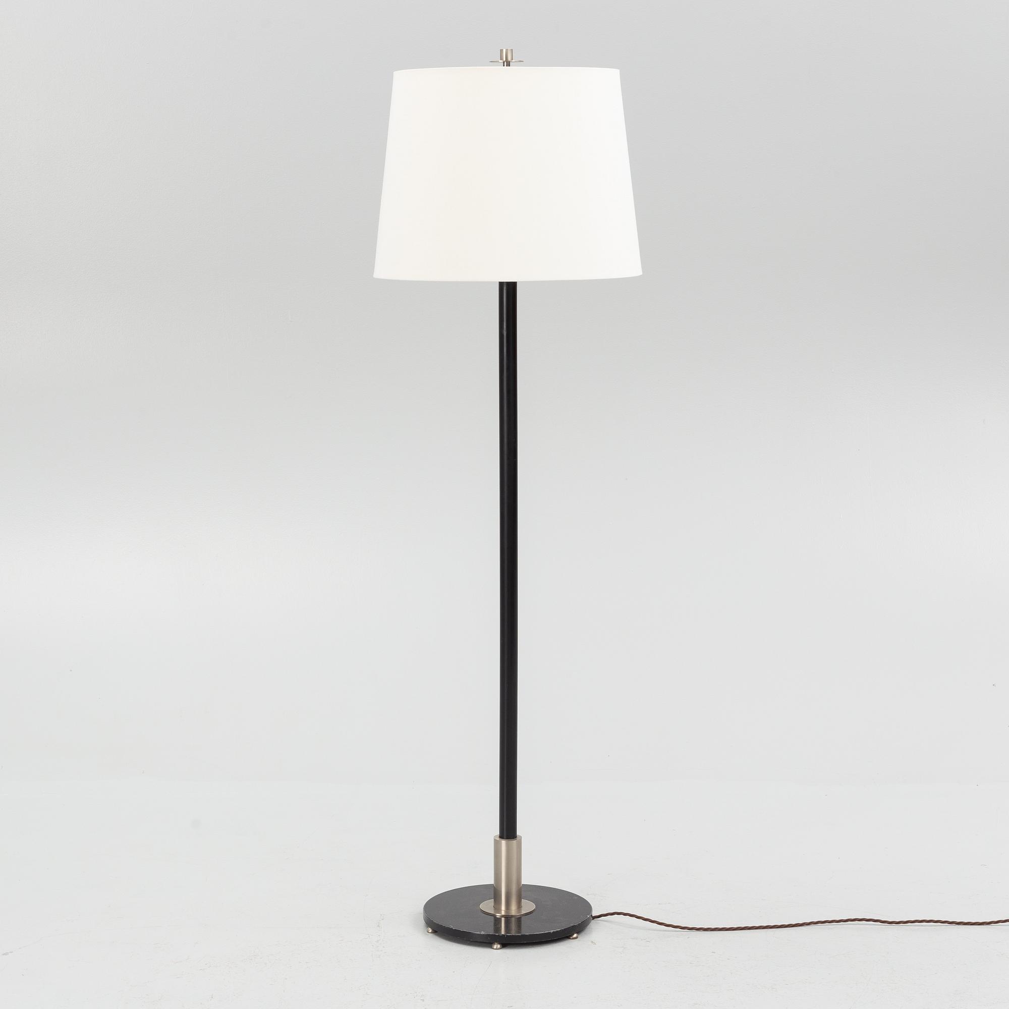 A 1930's floor lamp, possibly from Böhlmarks.