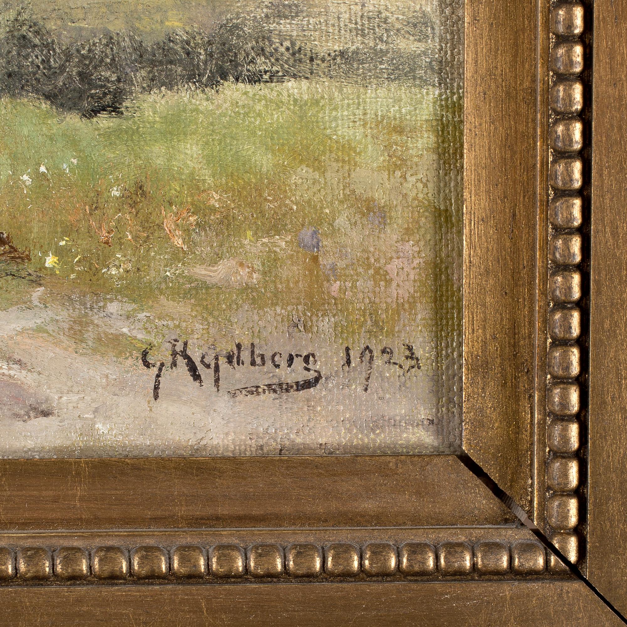 GUSTAF RYDBERG, olja på duk, signerad och daterad 1923.