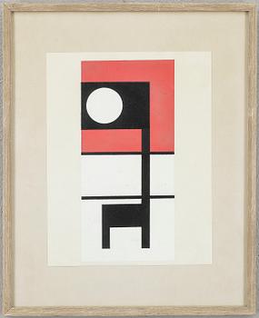 Otto G Carlsund · OTTO G CARLSUND, serigrafi.