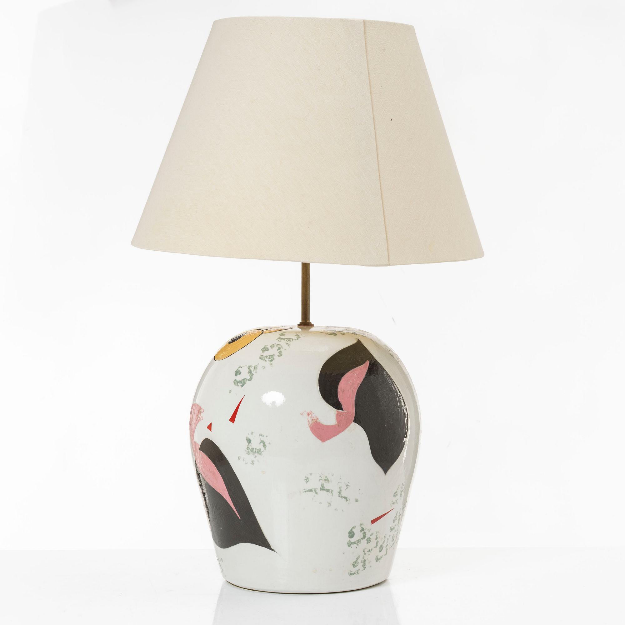 Cilla Adlercreutz & Lars Jöransson, table lamp, 1980s.