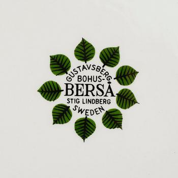 SERVISPORSLIN, 9 delar, porslin, "Berså", Stig Lindberg, Gustavsberg.