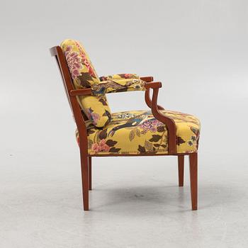 Josef Frank, a model 969 armchair, Firma Svenskt Tenn, Sweden.