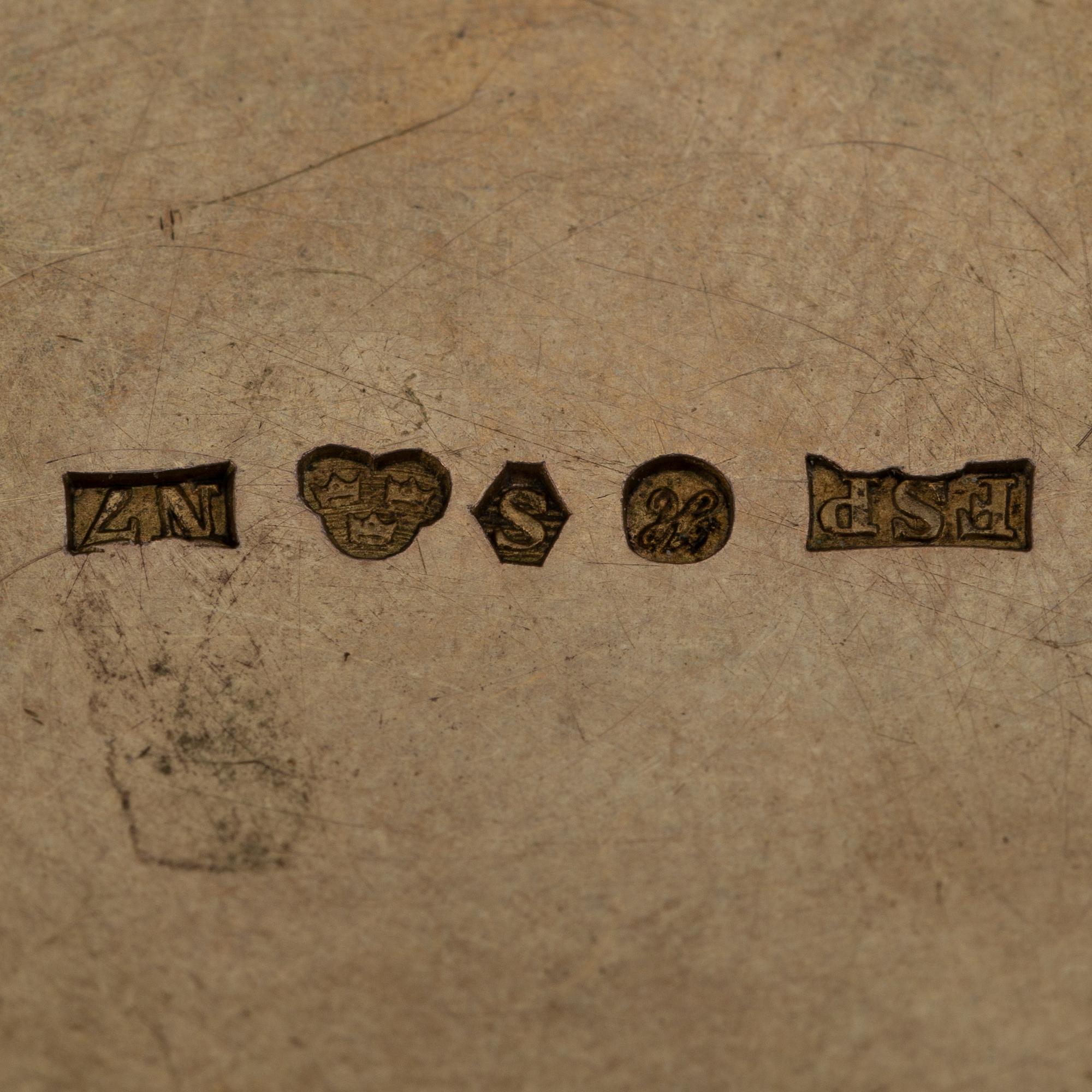 Dosa, guld, samt dosor, 4 st, silver. 1800-1900-tal.