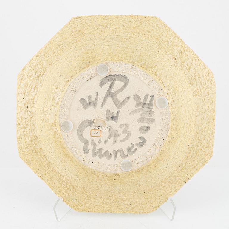 Isaac Grünewald, fat, Rörstrand, 1943.