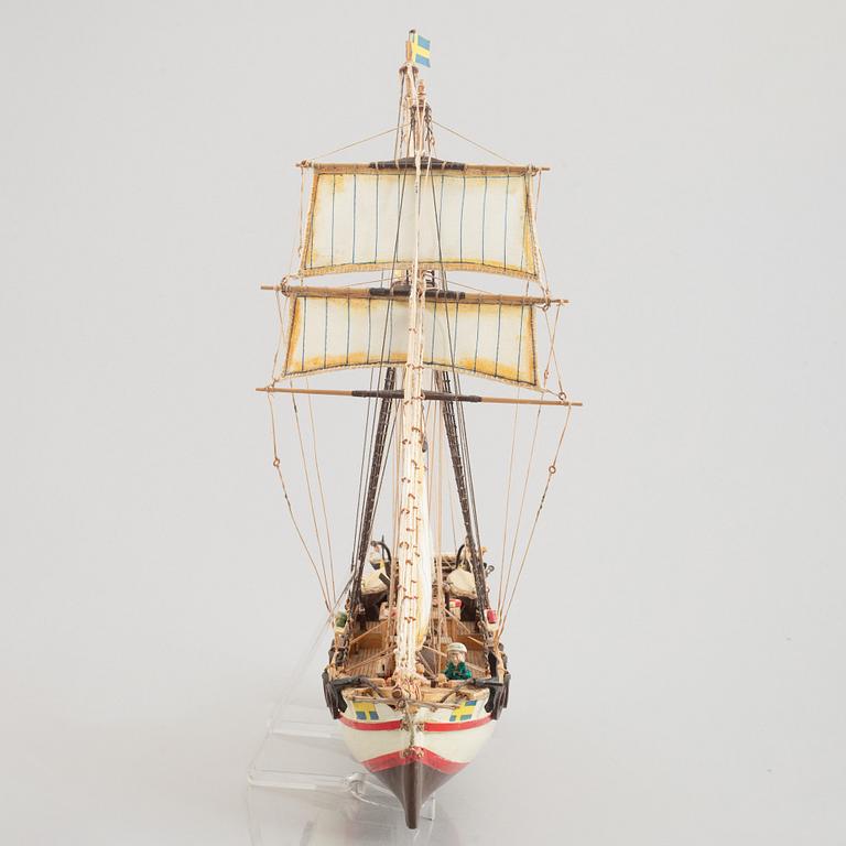 Ship model, 20th century.