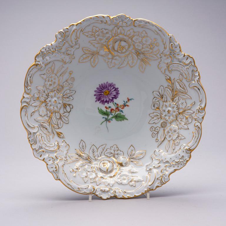 SKÅL, porslin, Meissen, 1900-tal.