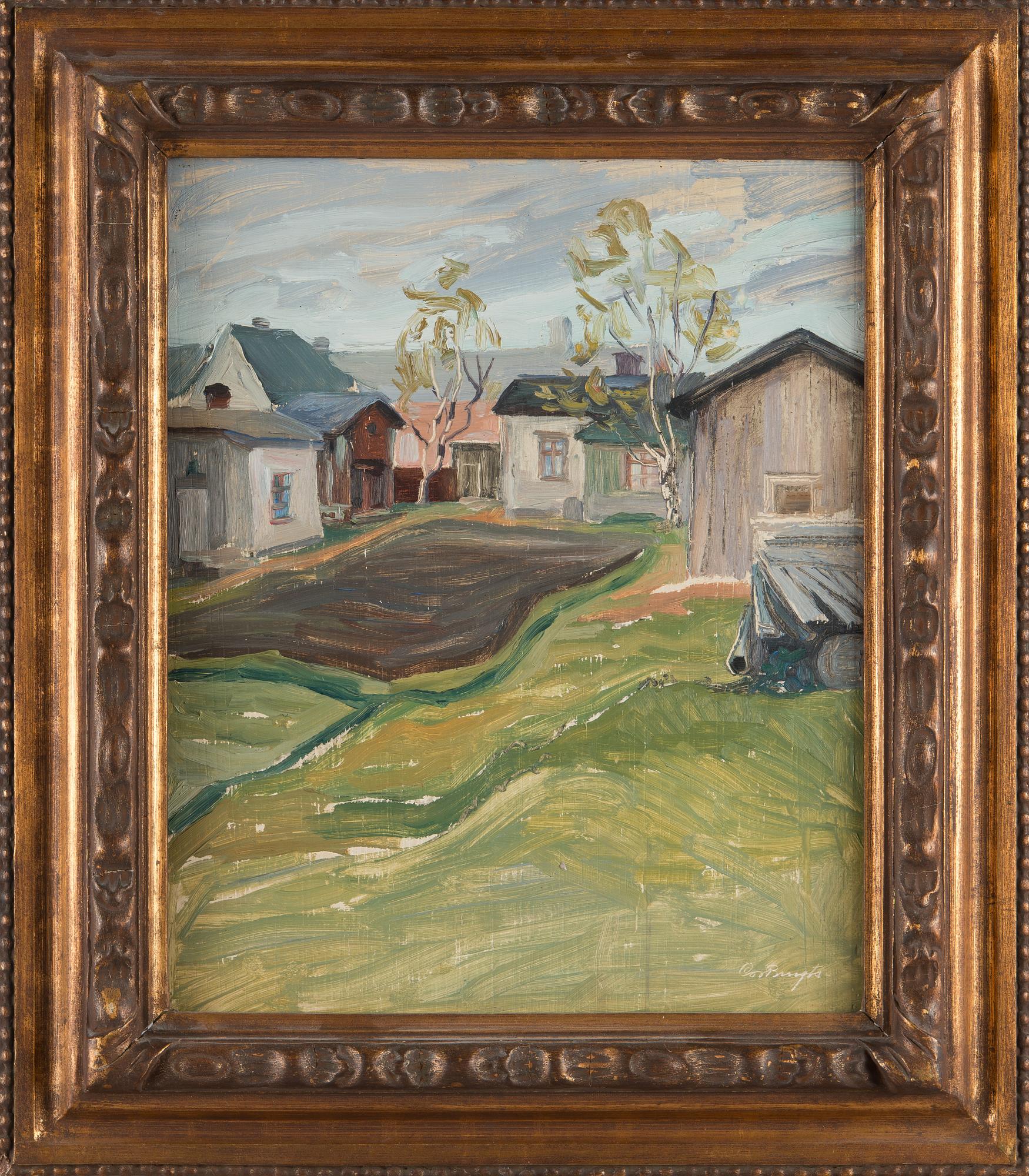 Carl Bengts, Gårdsvy.