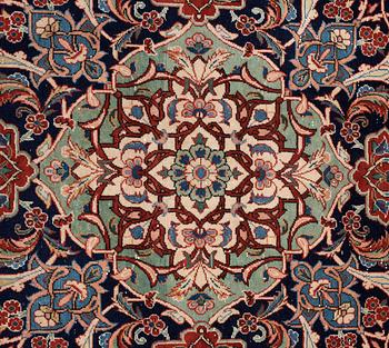 SEMI-ANTIQUE KASHAN. 441,5 x 315,5 cm.