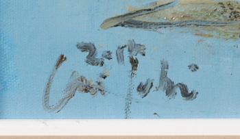 OLLI JOKI, olja på duk, signerad och daterad 2014.