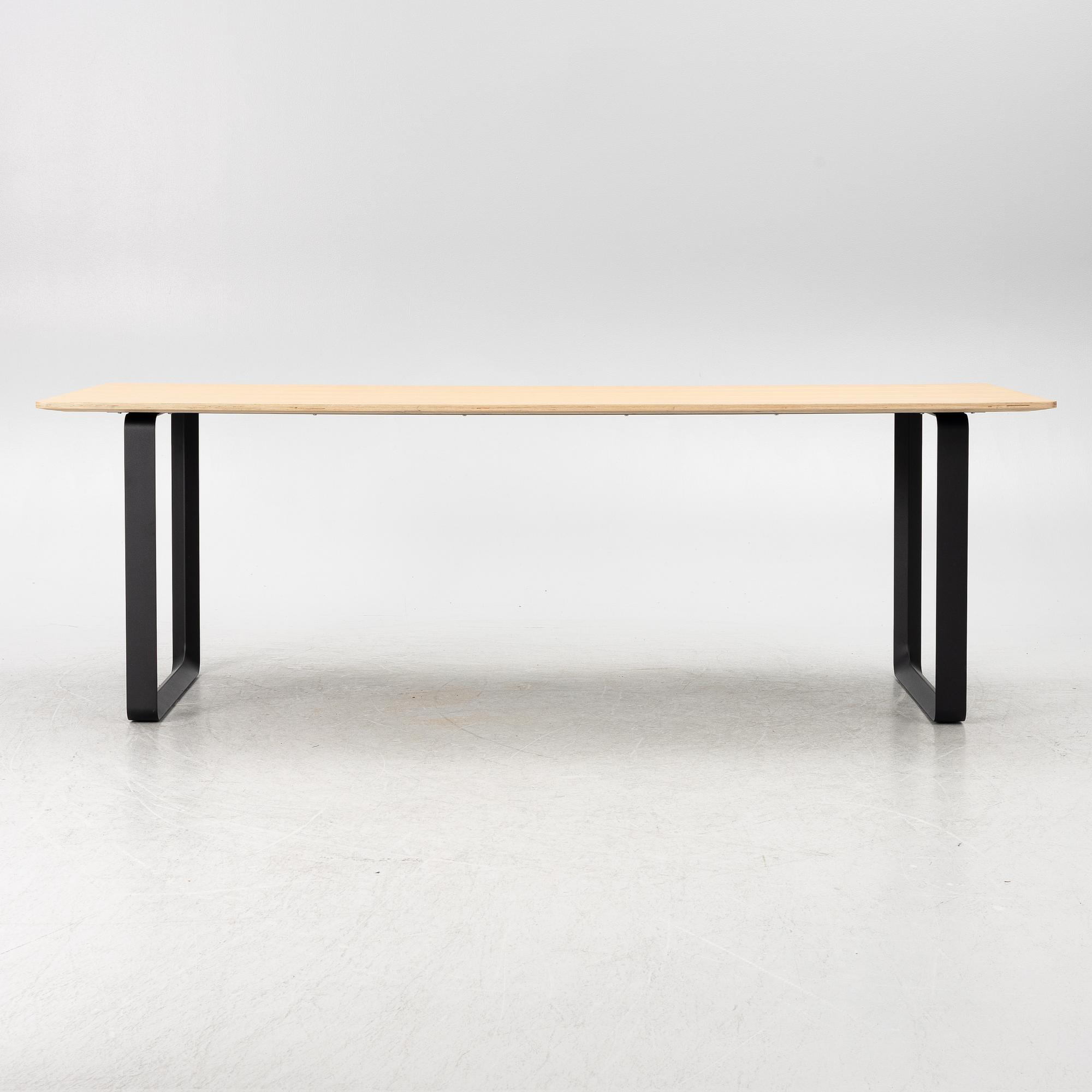 TAF Studios, a '70/70' dining table, Muuto.
