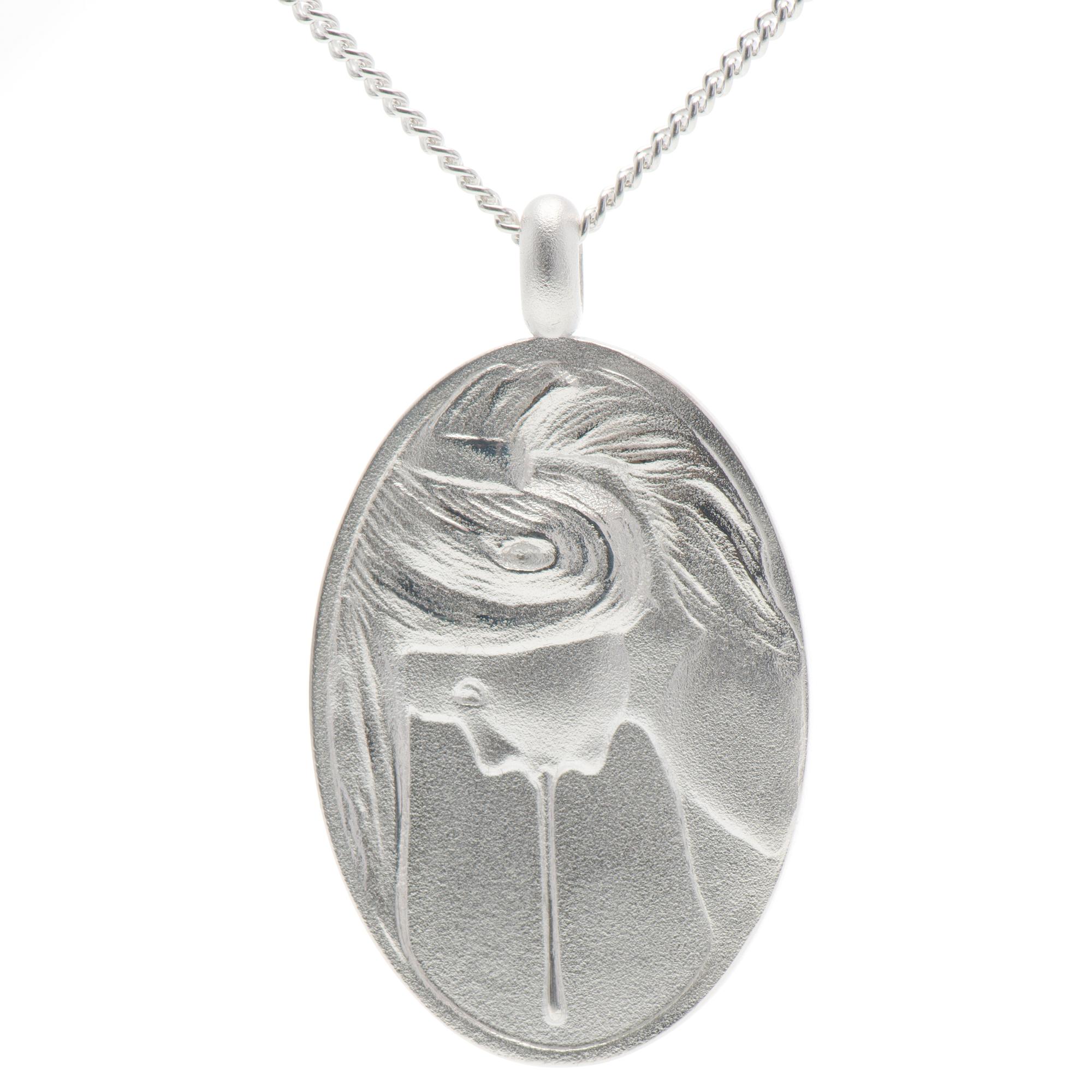 KIM SIMONSSON, RIIPUS, "Sylkevä tyttö - uskalla vain!", hopeaa. Kalevala Koru.