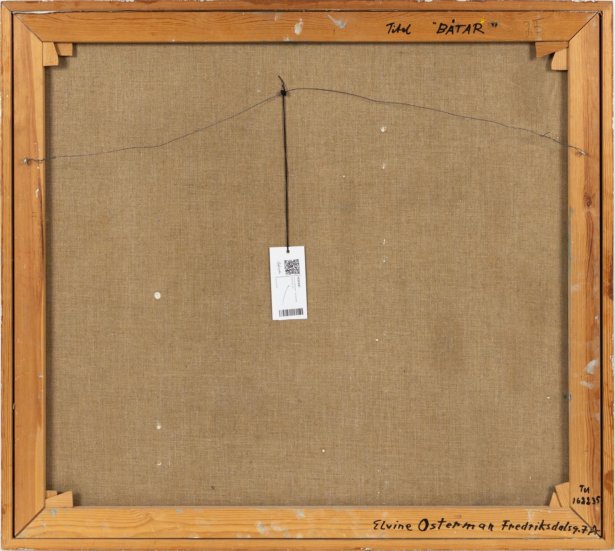 Elvine Osterman, "Båtar".