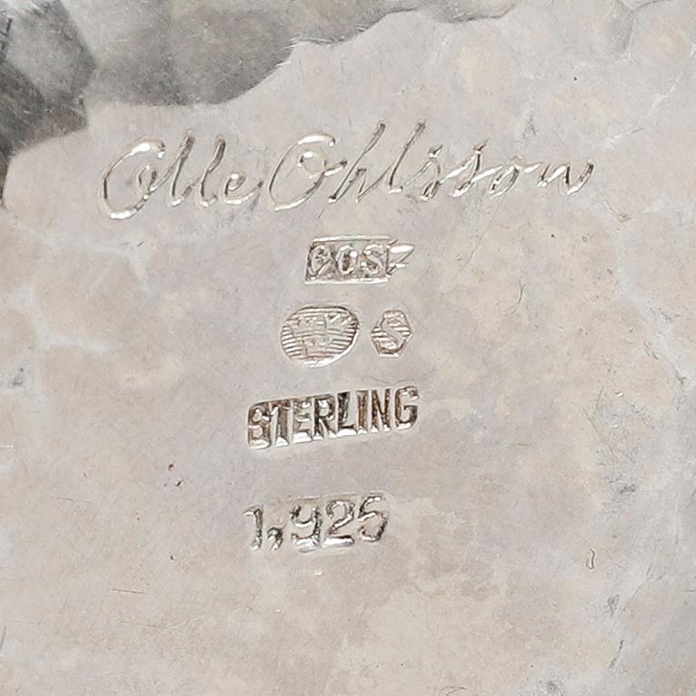 A Sterling silver tumbler by Olle Ohlsson, Stockholm.