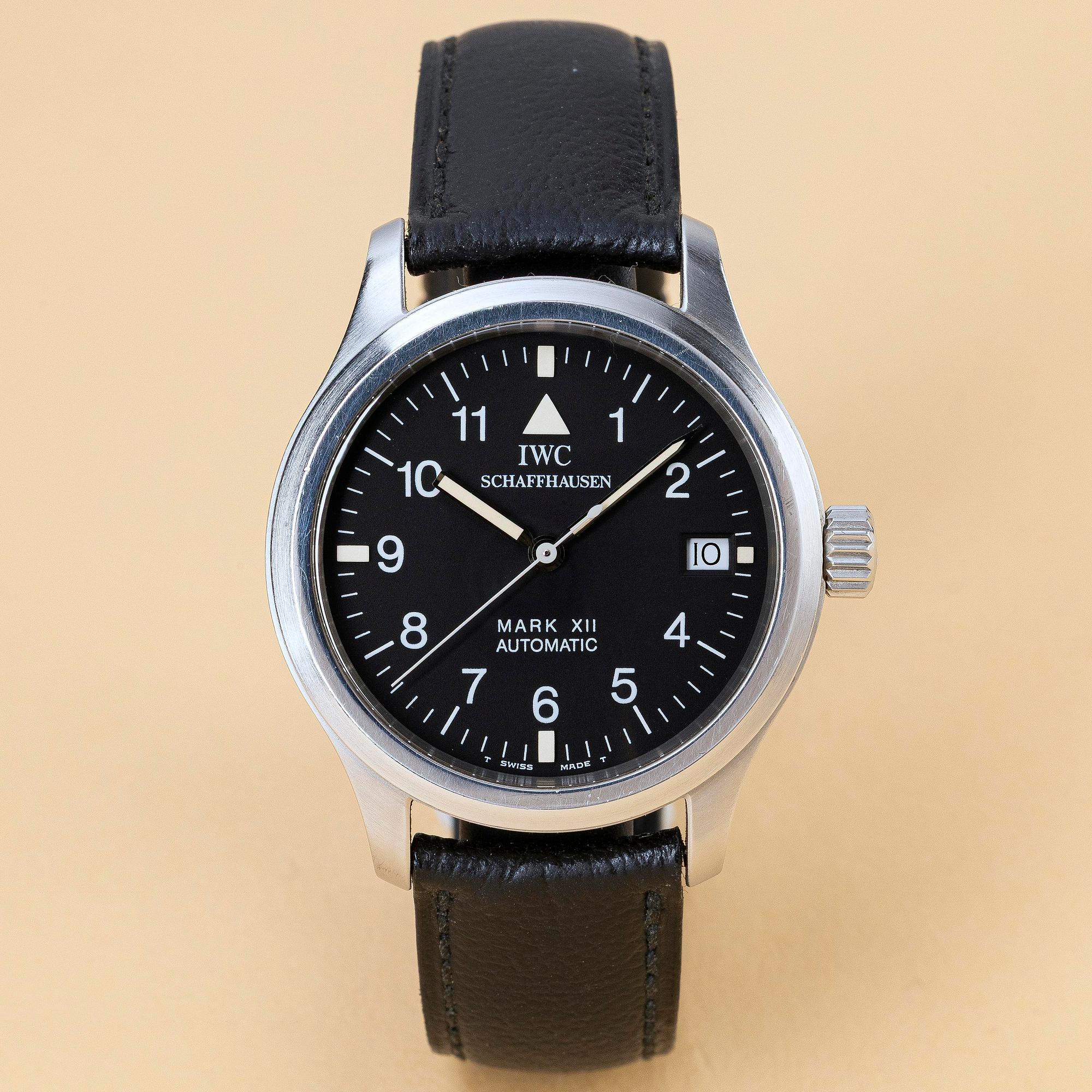 IWC, Schaffhausen, Pilot's Watch Mark XII, "Tritium", ca 1998.