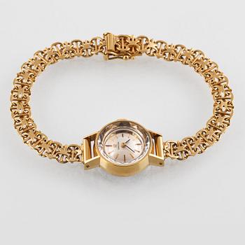 ARMBANDSUR, dam, Omega, 18 k guld.