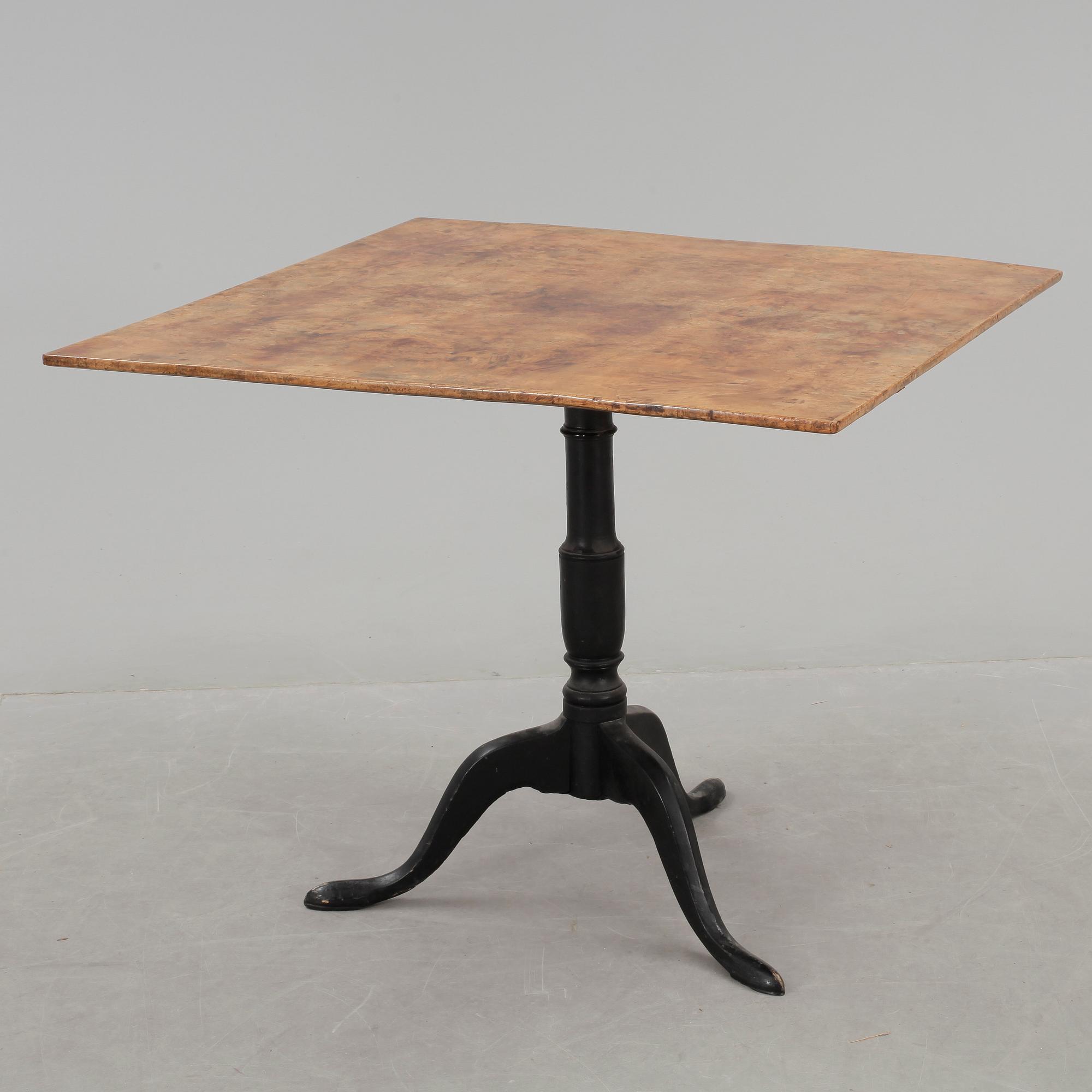 FÄLLBORD, 1700-tal.