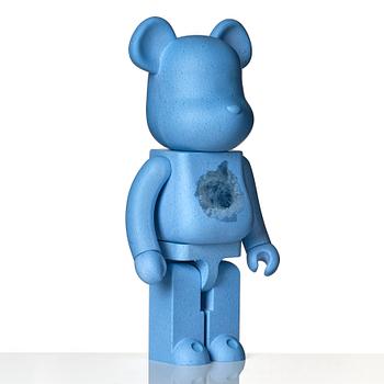 "1000% Bearbrick Snarkitecture X Blackrainbow Blue Edition".